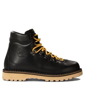 Diemme Roccia Vet Black Full-Grain Leather Hiking Boots EU 46